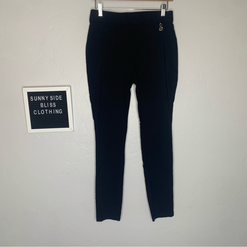 Tommy Hilfiger Black Skinny Stretch Business Casual Pants Women’s Size 8